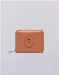 SOCIETY ZIP AROUND WALLET MD - CALF LEATHER (ΔΙΑΣΤΑΣΕΙΣ: 11 X 9ΕΚ.) TRUSSARDI