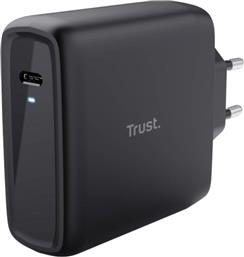 ΦΟΡΤΙΣΤΗΣ LAPTOP UNIVERSAL - MAXO TYPE-C 20V/5A 100W - ΜΑΥΡΟ TRUST
