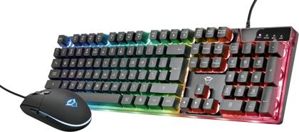 GXT 838 AZOR ΣΕΤ GAMING ΠΛΗΚΤΡΟΛΟΓΙΟ ΜΕ RGB ΦΩΤΙΣΜΟ ΠΟΝΤΙΚΙ (US) TRUST