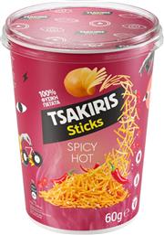 STICKS CUP SPICY HOT 60G TSAKIRIS