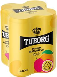 ΑΝΑΨΥΚΤΙΚΟ MANGO PASSIONFUIT MIX 4X330ML TUBORG