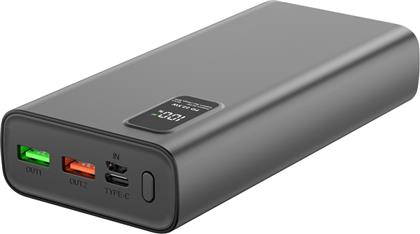 POWERBANK ON THE GO 20.000MAH - ΜΑΥΡΟ TUNE