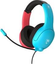 TURTLE BEACH: AIRLITE FIT - WIRED GAMING HEADSET [FOR SWITCH] (NEON BLUE & RED)