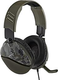 RECON 70 GAMING ΕΝΣΥΡΜΑΤΑ ΑΚΟΥΣΤΙΚΑ 3.5MM CAMO GREEN TURTLE BEACH