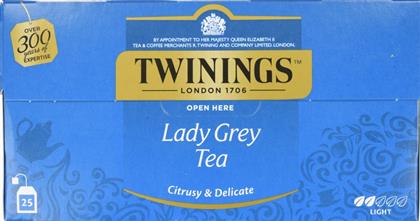 ΤΣΑΙ ΜΑΥΡΟ LADY GREY 25X2G TWININGS