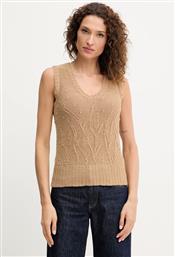 ΓΙΛΕΚΟ ΜΕ ΜΑΛΛΙ ΧΡΩΜΑ: ΚΑΦΕ, 252TP3333 TWINSET