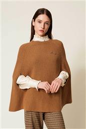 ΓΥΝΑΙΚΕΙΟ ΠΟΝΤΣΟ RIBBED - 252TT3421 ΚΑΜΗΛΟ TWINSET