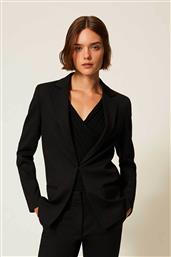 ΓΥΝΑΙΚΕΙΟ ΣΑΚΑΚΙ ΜΟΝΟΧΡΩΜΟ SLIM FIT - 252TP2601 ΜΑΥΡΟ TWINSET