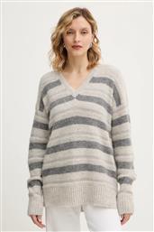 ΠΟΥΛΟΒΕΡ ΜΕ ΠΡΟΣΘΗΚΗ ΜΑΛΛΙΟΥ ΧΡΩΜΑ: ΓΚΡΙ, 252TT3072 TWINSET