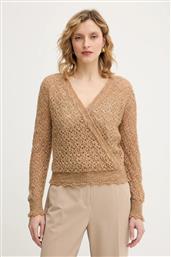 ΠΟΥΛΟΒΕΡ ΜΕ ΠΡΟΣΘΗΚΗ ΜΟΧΕΡ ΧΡΩΜΑ: ΝΑΥΤΙΚΟ ΜΠΛΕ, 252TT3200 TWINSET