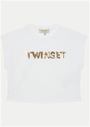 T-SHIRT 251GJ2537 ΛΕΥΚΟ REGULAR FIT TWINSET