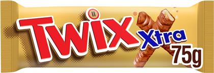 ΣΟΚΟΛΑΤΑ XTRA ΜΠΙΣΚΟΤΟ ΚΑΡΑΜΕΛΑ 75G TWIX