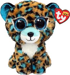 BEANIE BABIES COBALT PLUSHIE ΛΟΥΤΡΙΝΟ ΠΑΙΔΙΚΟ ΠΑΙΧΝΙΔΙ ΛΕΟΠΑΡΔΑΛΗ ΜΕ ΜΠΛΕ ΒΟΥΛΕΣ 1 ΤΕΜΑΧΙΟ TY