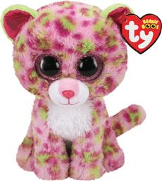 BEANIE BABIES LAINEY PLUSHIE ΛΟΥΤΡΙΝΟ ΠΑΙΔΙΚΟ ΠΑΙΧΝΙΔΙ ΡΟΖ & ΠΡΑΣΙΝΗ ΛΕΟΠΑΡΔΑΛΗ 1 ΤΕΜΑΧΙΟ TY