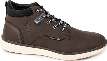 ΑΝΔΡΙΚΑ ΜΠΟΤΑΚΙΑ YGOR010-DBR003 ΚΑΦΕ US POLO ASSN