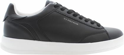 ΑΝΔΡΙΚΑ SNEAKERS CAMPY002 CLUB-BLK ΜΑΥΡΟ US POLO ASSN