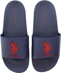 ΑΝΔΡΙΚΕΣ POOL SLIDE ΠΑΝΤΟΦΛΕΣ GAVIO004-DBL008 ΜΠΛΕ US POLO ASSN