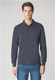 ΑΝΔΡΙΚΗ ΜΠΛΟΥΖΑ ΜΑΚΡΥΜΑΝΙΚΗ POLO US42 177 003-1-179 ΜΠΛΕ US POLO ASSN