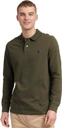ΑΝΔΡΙΚΗ ΜΠΛΟΥΖΑ ΜΑΚΡΥΜΑΝΙΚΗ POLO US42 177 003-1-249 ΛΑΔΙ US POLO ASSN