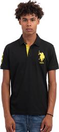 ΑΝΔΡΙΚΗ ΜΠΛΟΥΖΑ POLO KORY 6143241029-199 ΜΑΥΡΟ US POLO ASSN