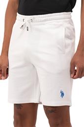 ΑΝΔΡΙΚΗ ΒΕΡΜΟΥΔΑ ΦΟΥΤΕΡ EDRI 6531652319-100 ΛΕΥΚΟ US POLO ASSN