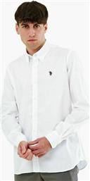 ΑΝΔΡΙΚΟ ΠΟΥΚΑΜΙΣΟ 6711751371-100 ΛΕΥΚΟ US POLO ASSN