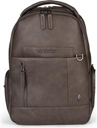 ΑΝΔΡΙΚΟ ΣΑΚΙΔΙΟ ΠΛΑΤΗΣ ECOLEATHER CAMBRIDGE BIUCB5739MVP00D ΚΑΦΕ US POLO ASSN