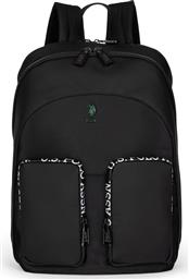 ΑΝΔΡΙΚΟ ΣΑΚΙΔΙΟ ΠΛΑΤΗΣ OLIVER BACKPACK BIUOV6257MPJ000 ΜΑΥΡΟ US POLO ASSN