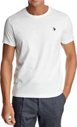 ΑΝΔΡΙΚΟ T-SHIRT MICK 6735949351-100 ΛΕΥΚΟ US POLO ASSN