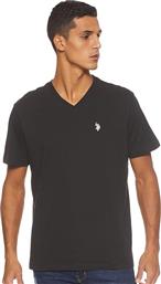 ΑΝΔΡΙΚΟ T-SHIRT V-NECK MART 6803849351-199 ΜΑΥΡΟ US POLO ASSN