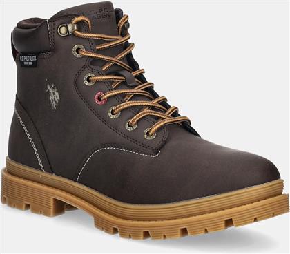 ΑΡΒΥΛΕΣ BERLIN001 ΧΡΩΜΑ: ΚΑΦΕ, BERLIN001M/EU1 US POLO ASSN
