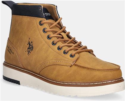 ΑΡΒΥΛΕΣ LONDON001 ΧΡΩΜΑ: ΚΑΦΕ, LONDON001M/EU1 US POLO ASSN