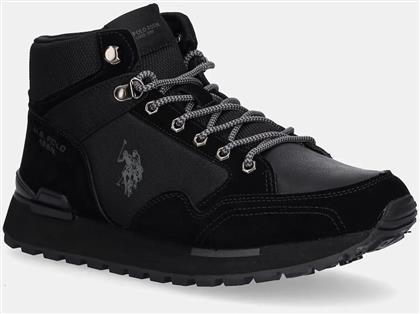 ΑΘΛΗΤΙΚΑ ARON008 ΧΡΩΜΑ: ΜΑΥΡΟ, ARON008M/EST1 US POLO ASSN