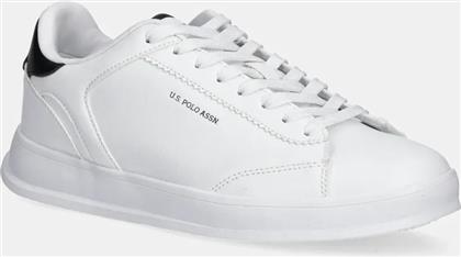 ΑΘΛΗΤΙΚΑ CAMPY002M/5Y2 ΧΡΩΜΑ: ΑΣΠΡΟ, CAMPY US POLO ASSN