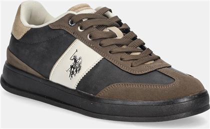 ΑΘΛΗΤΙΚΑ CAMPY004A ΧΡΩΜΑ: ΚΑΦΕ, CAMPY004M/EUT1 US POLO ASSN
