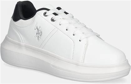 ΑΘΛΗΤΙΚΑ CHELIS002 ΧΡΩΜΑ: ΑΣΠΡΟ, CHELIS002W/EY1 US POLO ASSN