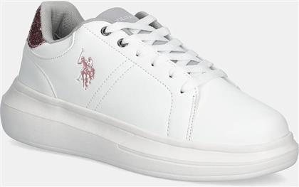 ΑΘΛΗΤΙΚΑ CHELIS002A ΧΡΩΜΑ: ΑΣΠΡΟ, CHELIS002W/EYN1 US POLO ASSN