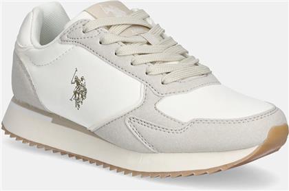 ΑΘΛΗΤΙΚΑ CHRIS002 ΧΡΩΜΑ: ΜΠΕΖ, CHRIS002W/EYH1 US POLO ASSN