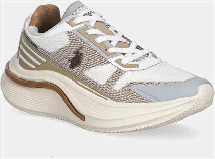 ΑΘΛΗΤΙΚΑ CLAUDE006 ΧΡΩΜΑ: ΜΠΕΖ, CLAUDE006W/EM1 US POLO ASSN