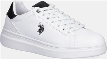ΑΘΛΗΤΙΚΑ CODY010A ΧΡΩΜΑ: ΑΣΠΡΟ, CODY010M/EY2 US POLO ASSN