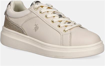 ΑΘΛΗΤΙΚΑ CODY015 ΧΡΩΜΑ: ΜΠΕΖ, CODY015W/EYN1 US POLO ASSN