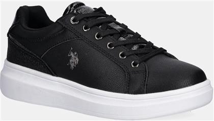 ΑΘΛΗΤΙΚΑ CODY015 ΧΡΩΜΑ: ΜΑΥΡΟ, CODY015W/EYN1 US POLO ASSN