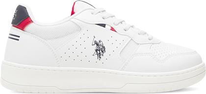 ΑΘΛΗΤΙΚΑ DENNY004 ΛΕΥΚΟ US POLO ASSN