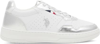 ΑΘΛΗΤΙΚΑ DENNY004A ΛΕΥΚΟ US POLO ASSN