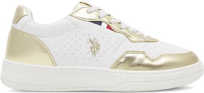 ΑΘΛΗΤΙΚΑ DENNY004A ΛΕΥΚΟ US POLO ASSN