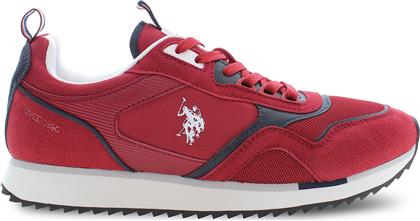 ΑΘΛΗΤΙΚΑ ETHAN ETHAN001 ΚΟΚΚΙΝΟ US POLO ASSN