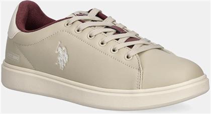 ΑΘΛΗΤΙΚΑ FRANCY001 ΧΡΩΜΑ: ΜΠΕΖ, FRANCY001W/EY1 US POLO ASSN