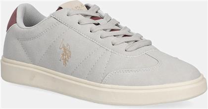 ΑΘΛΗΤΙΚΑ FRANCY002 ΧΡΩΜΑ: ΓΚΡΙ, FRANCY002W/EHN1 US POLO ASSN
