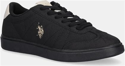ΑΘΛΗΤΙΚΑ FRANCY002 ΧΡΩΜΑ: ΜΑΥΡΟ, FRANCY002W/EHN1 US POLO ASSN