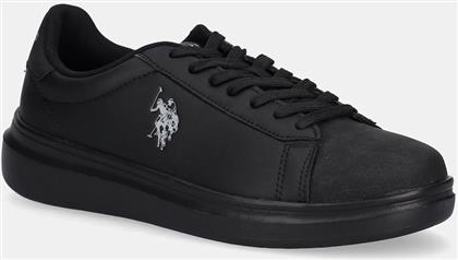 ΑΘΛΗΤΙΚΑ GEORGE005 ΧΡΩΜΑ: ΜΑΥΡΟ, GEORGE005M/EYN1 US POLO ASSN